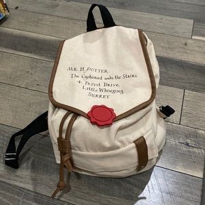 Harry Potter letter backpack